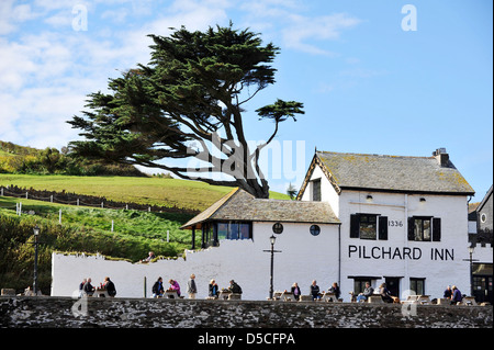 Sardelle Inn Pub, Burgh Island, Devon, England, UK Stockfoto