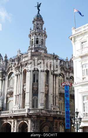 Das Grand Theater Havanna am Paseo del Prado, Havanna, Kuba Stockfoto