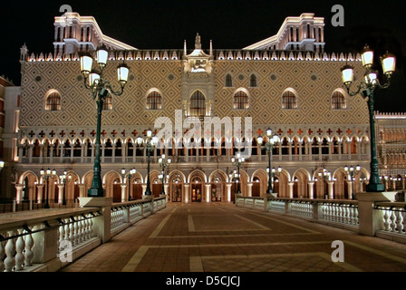 Außenseite des The Venetian Hotel und Casino Resorts in Macau Stockfoto