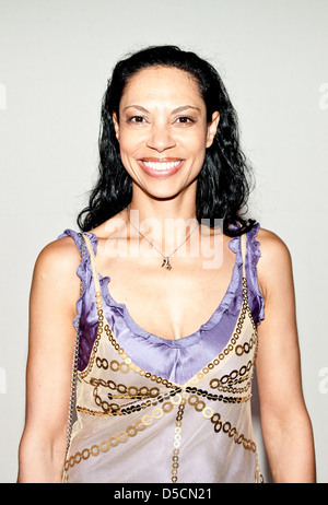 Chantal de Freitas bei der Vorstellung des Filmfest Hamburg mit der Premiere von "Auf Wiedersehen" im CinemaxX-Kino. Hamburg, Stockfoto