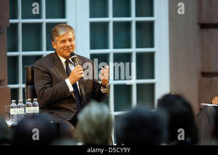 Berlin, Deutschland, Josef Ackermann, Vorstandsvorsitzender Deutsche Bank AG Stockfoto