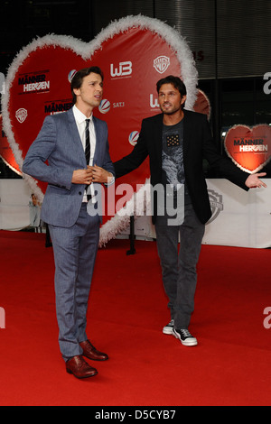 Florian David Fitz und Simon Verhoeven bei der Premiere von "Maennerherzen Und Die Ganz Ganz Grosse Liebe" im CineStar Sony Stockfoto