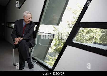 Berlin, Deutschland, Werner Michael Blumenthal, Direktor des jüdischen Museums Berlin Stockfoto