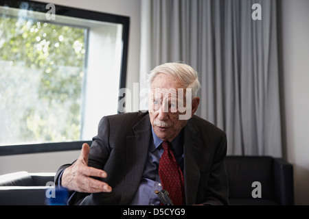 Berlin, Deutschland, Werner Michael Blumenthal, Direktor des jüdischen Museums Berlin Stockfoto