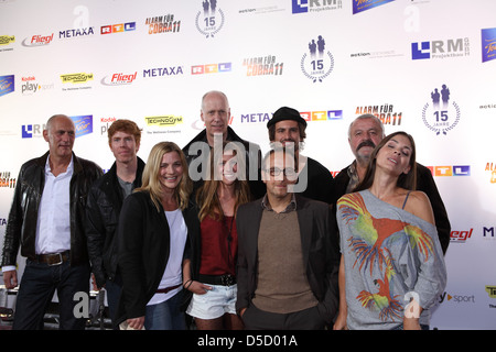 Gast, Niels Kurvin, Daniela Wutte, Gottfried Vollmer, Kathrin Hess, Erdogan Atalay, Tom Beck, Dietmar Huhn, Katja Woywood am Stockfoto