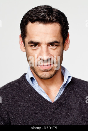 Tobias Oertel bei einem Fototermin für den Film "Es ist Noch Nicht Vorbei" an Das Lichtwerk. Hamburg, Deutschland - 16.09.2011 Stockfoto