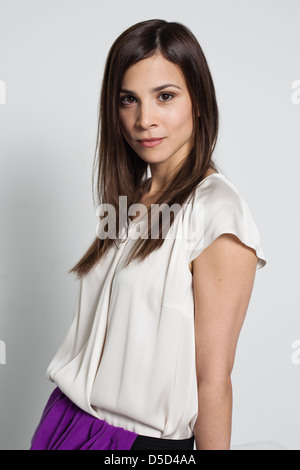 Aylin Tezel bei einem Fototermin ARD TV-Serie "Sechs Auf Einen Streich" in den Briese Studios. Hamburg, Deutschland - 20.10.2011. Stockfoto