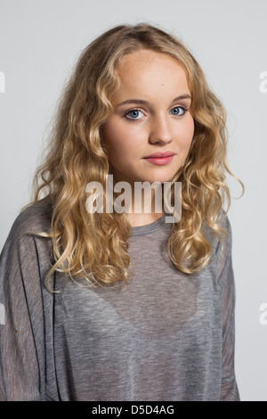 Luise von Finckh an einem Fototermin ARD TV-Serie "Sechs Auf Einen Streich" in den Briese Studios. Hamburg, Deutschland - 20.10.2011. Stockfoto