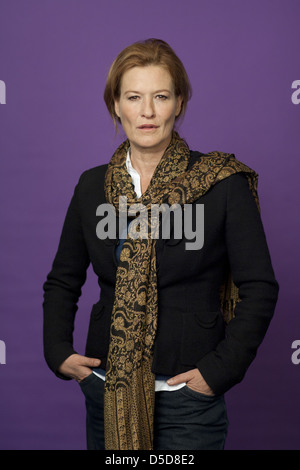 Suzanne von Borsody bei einem Fototermin ARD TV-Film "Der Chinese" Lue Boland Restaurant im Teehaus Yu Yuang. Hamburg, Stockfoto