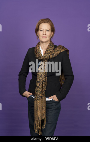 Suzanne von Borsody bei einem Fototermin für ARD-Fernsehfilm "Der Chinese" Lue Boland Restaurant im Teehaus Yu Yuang. Hamburg, Stockfoto