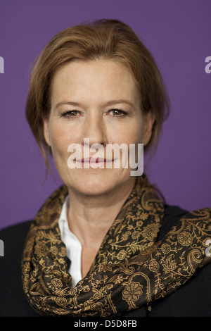 Suzanne von Borsody bei einem Fototermin für ARD-Fernsehfilm "Der Chinese" Lue Boland Restaurant im Teehaus Yu Yuang. Hamburg, Stockfoto