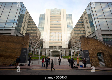 London, Vereinigtes Königreich, Verlagsgebaeude von News International Stockfoto