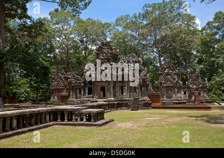 Chau Say Tevoda Tempel. Angkor. Kambodscha Stockfoto