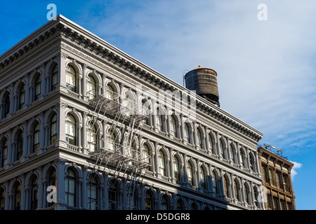 E. V. Haughwout Gebäude (1857), Cast Iron District, SoHo, Manhattan, New York Stockfoto