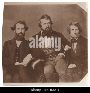 Henry K. Brown, Henry Peters grau und Asher B. Durand Stockfoto