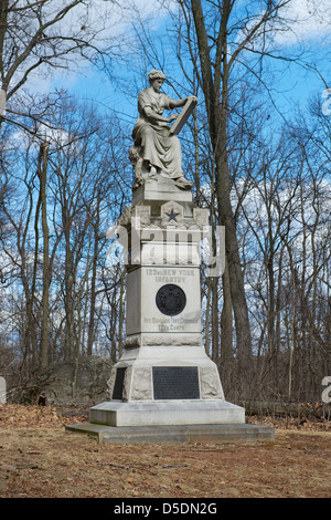 Gettysburg National Military Park in Gettysburg, Pennsylvania Stockfoto