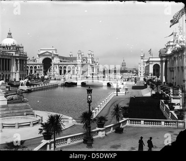 Chicago World Columbian Exposition, 1893 Stockfoto