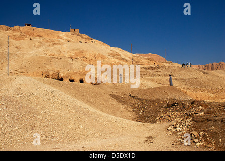 das Tal der Adligen Luxor Ägypten Stockfoto