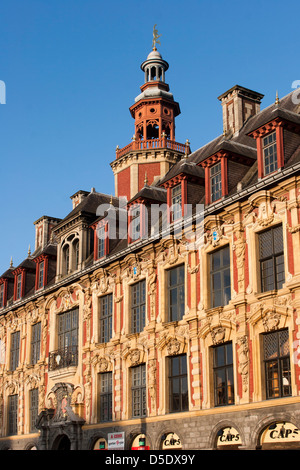 Hotel de Ville Lille Stockfoto