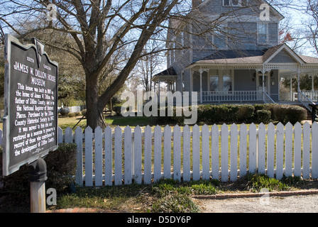 John W. Dillon-Haus-Museum Dillon South Carolina USA Stockfoto