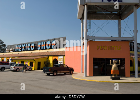 Pedros Mexiko Shop südlich der Grenze Dillon South Carolina USA Stockfoto