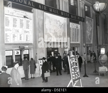 Foto der Hauptpost Gebäude, New York City Stockfoto