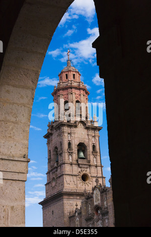 Kathedrale von Morelia, Morelia, Mexiko Stockfoto