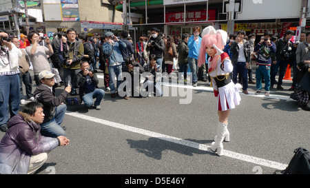 Cosplayer in Osaka, Japan. Stockfoto