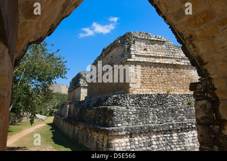 Maya-Ruinen von Ek Balam, Yucatan, Mexiko Stockfoto