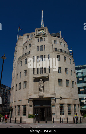 BBC Broadcasting House, Langham Place, London Stockfoto