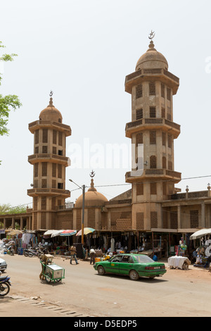 Die große Moschee in Ouagadougou, Burkina Faso, Afrika Stockfoto