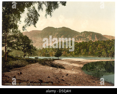 [Silver Strand und Ben Venue, Trossachs, Schottland] (LOC) Stockfoto