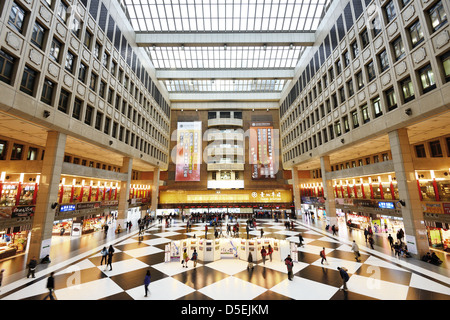 Innere des Taipei Hauptbahnhof. Stockfoto