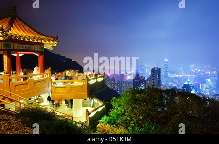 Löwe-Pavillon in Hong Kong, China Stockfoto