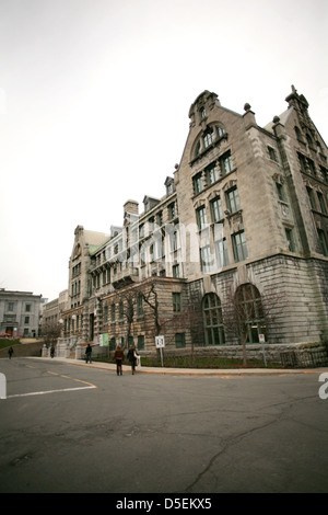 Der Campus der McGill University in Montreal, Quebec. Stockfoto