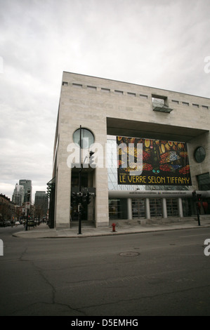 Das Montreal Museum of Fine Arts ist ein großes Museum in Montreal, Quebec. Stockfoto