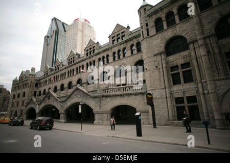 Windsor befindet sich der ehemalige Bahnhof in Montreal, Quebec. Stockfoto