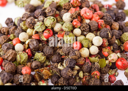 Farbige Paprika mix Stockfoto