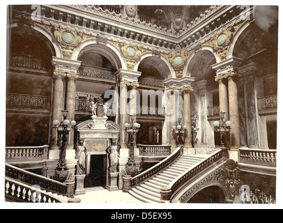 [Opernhaus Treppe, Paris, Frankreich] (LOC) Stockfoto