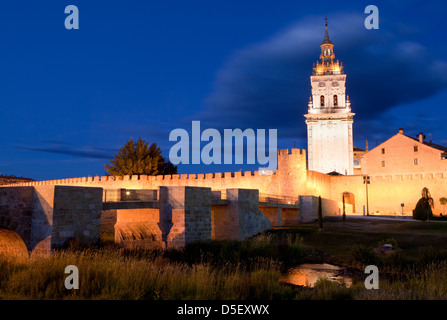 Burgo de Osma Dorf in Soria, Spanien Stockfoto
