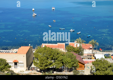 Mediterrane Bucht Stockfoto