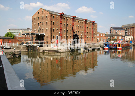 Norden Lager Gloucester Docks Gloucestershire England UK Stockfoto