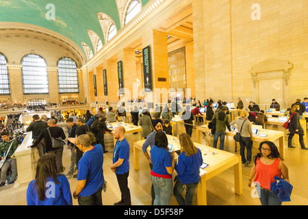 Apple Store in der Grand Central Station in New York City Stockfoto