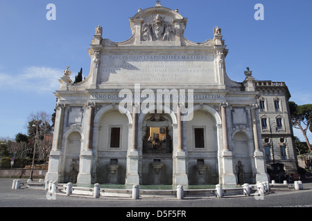 Fontana Acqua Paola in Rom Stockfoto