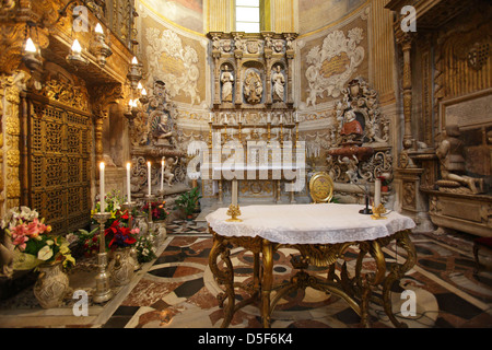 Kapelle St. Agatha in der Kathedrale von Catania, Sizilien, Italien Stockfoto