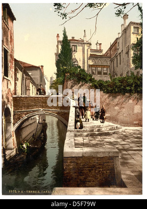 Wee Blue Coo Venedig Grußkarte – Venezianisches Stadtbild, 17,5x12,5 Cm, Blanko Innen, Mit Umschlag