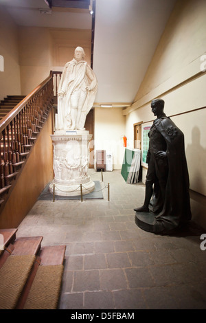 Skulpturen im Museum, Fort Museum, Fort St. George, Chennai, Tamil Nadu, Indien Stockfoto