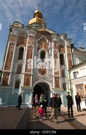 Kathedrale Dormition Kyivo-Pechers'ka Lavra Kloster, Kiew, Kiew, Ukraine Stockfoto