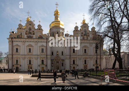 Kathedrale Dormition Kyivo-Pechers'ka Lavra Kloster, Kiew, Kiew, Ukraine Stockfoto