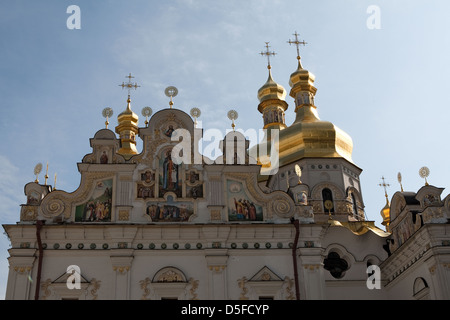 Kathedrale Dormition Kyivo-Pechers'ka Lavra Kloster, Kiew, Kiew, Ukraine Stockfoto